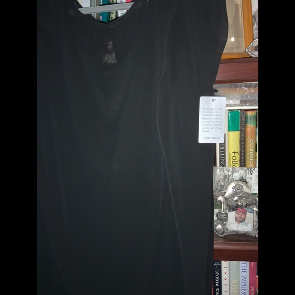 NWT Connected Chiffon & jersey Overlay Dress - Picture 6 of 8